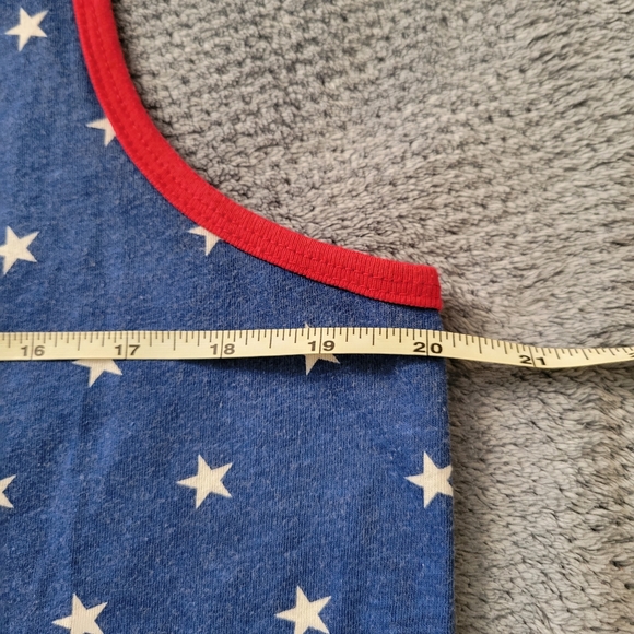 Brooklyn Cloth Mfg. Men’s Patriotic Star Tank Top Sz Large - Picture 6 of 7